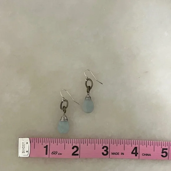 NWOT Sundance Amazonite Earrings - Picture 4 of 6